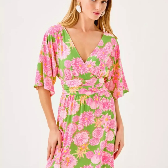 🆕 LILLY PULITZER XL Parigi Skort Romper in “Seaside Garden” MSRP $168 NWT - Picture 8 of 9